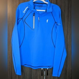 Sunice Half Zip Spanish Bay Piper Golf Shirt, Small